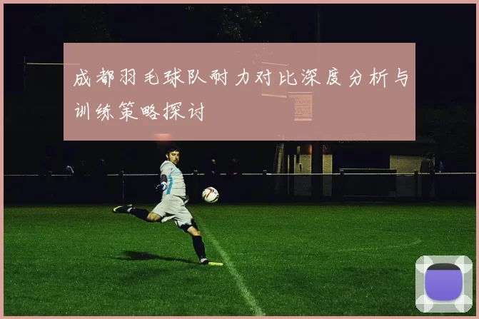 成都羽毛球队耐力对比深度分析与训练策略探讨