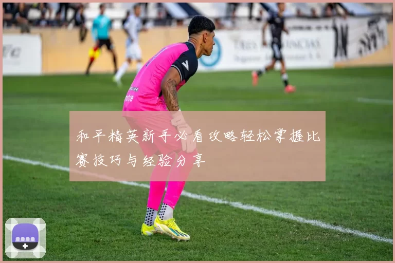 和平精英新手必看攻略轻松掌握比赛技巧与经验分享