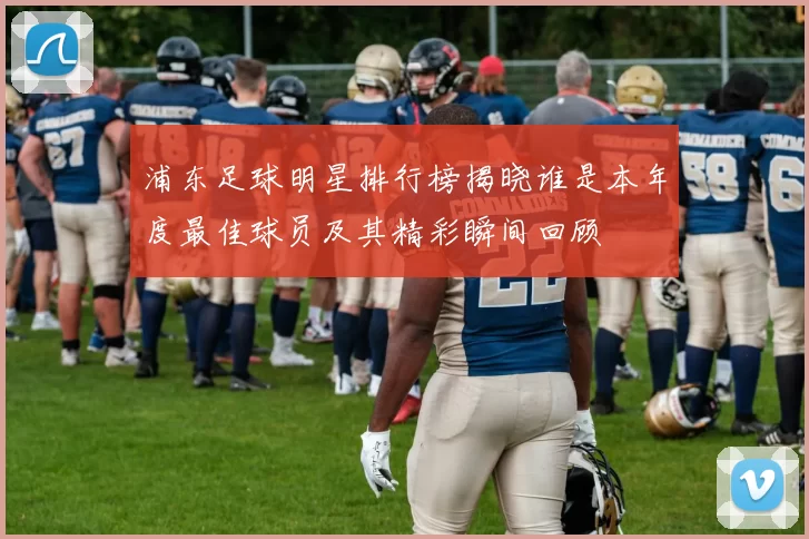 浦东足球明星排行榜揭晓谁是本年度最佳球员及其精彩瞬间回顾