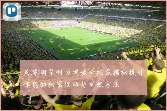足球明星耐力训练全纪录揭秘提升体能的秘密技巧与训练方法